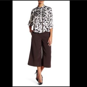 NWT Vertigo Crepe Culotte Pants